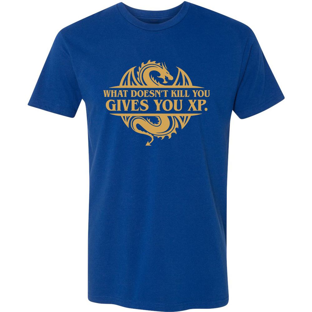 What Doesn't Kill You Gives You XP Premium Unisex T-Shirt - Royal - 10
