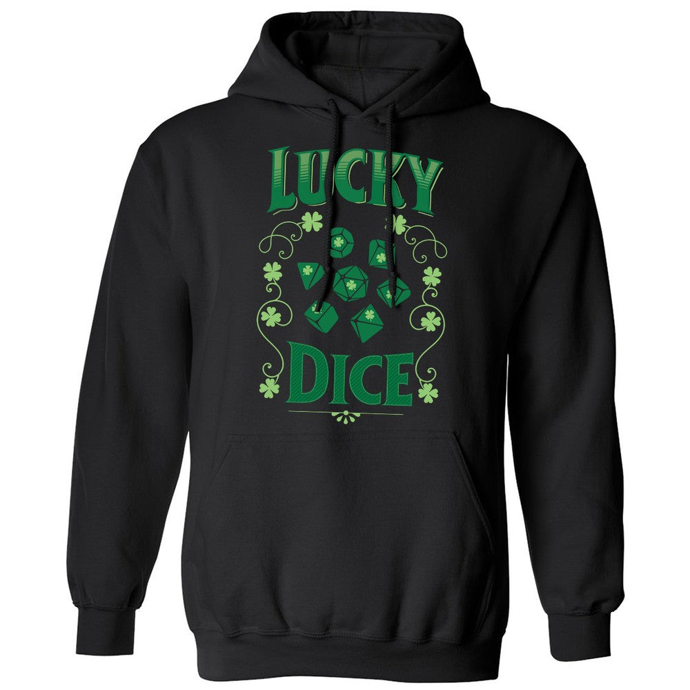 Lucky Dice Classic Unisex Hoodie - Black - 11