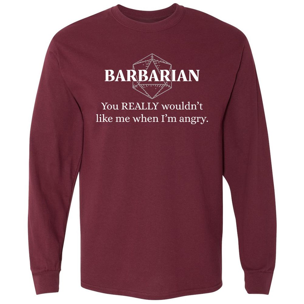 Barbarian - Maroon - 11