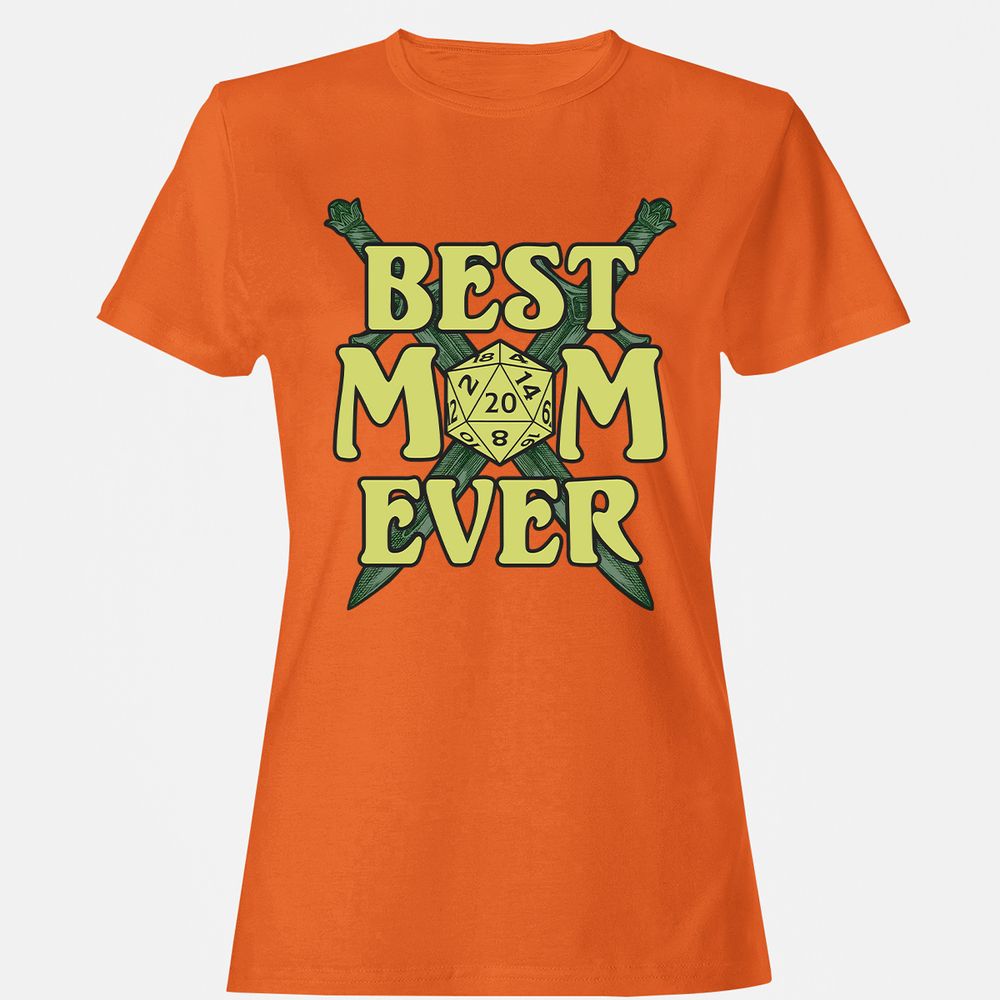 Best Mom Ever Women's T-Shirt - Orange - 11