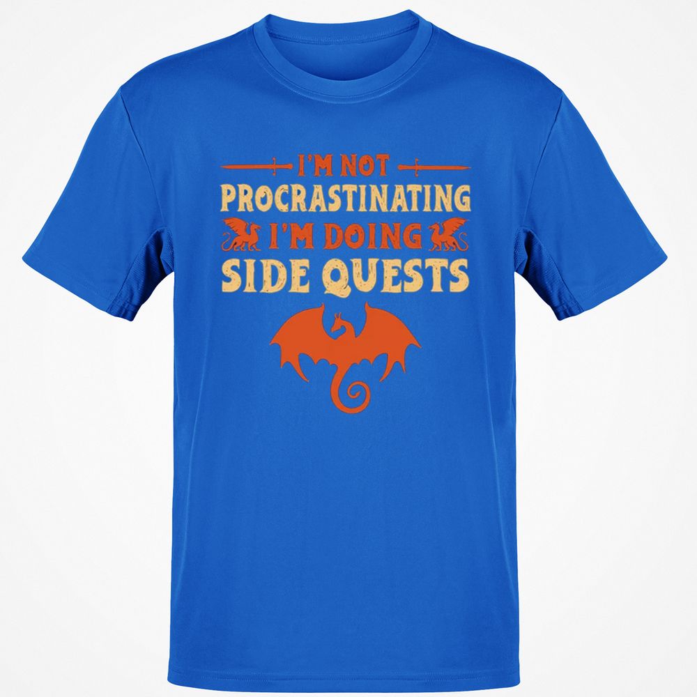 I'm Doing Side Quests Classic Unisex T-Shirt - Royal - 11