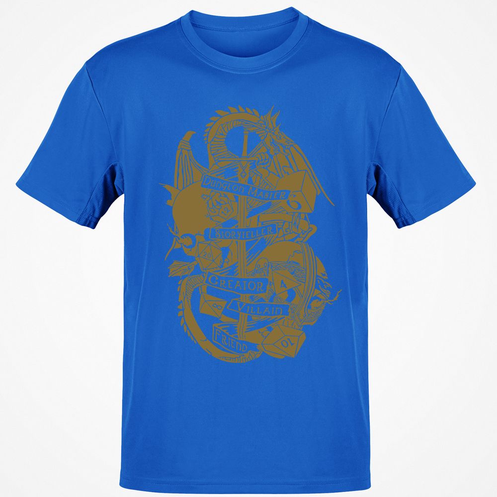 Dungeon Master Dragon Classic Unisex T-Shirt - Royal - 11