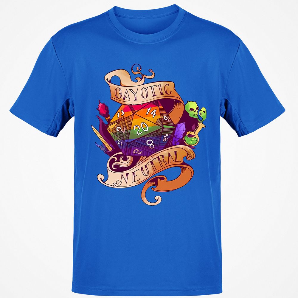 Gayotic Neutral Classic Unisex T-Shirt - Royal - 11