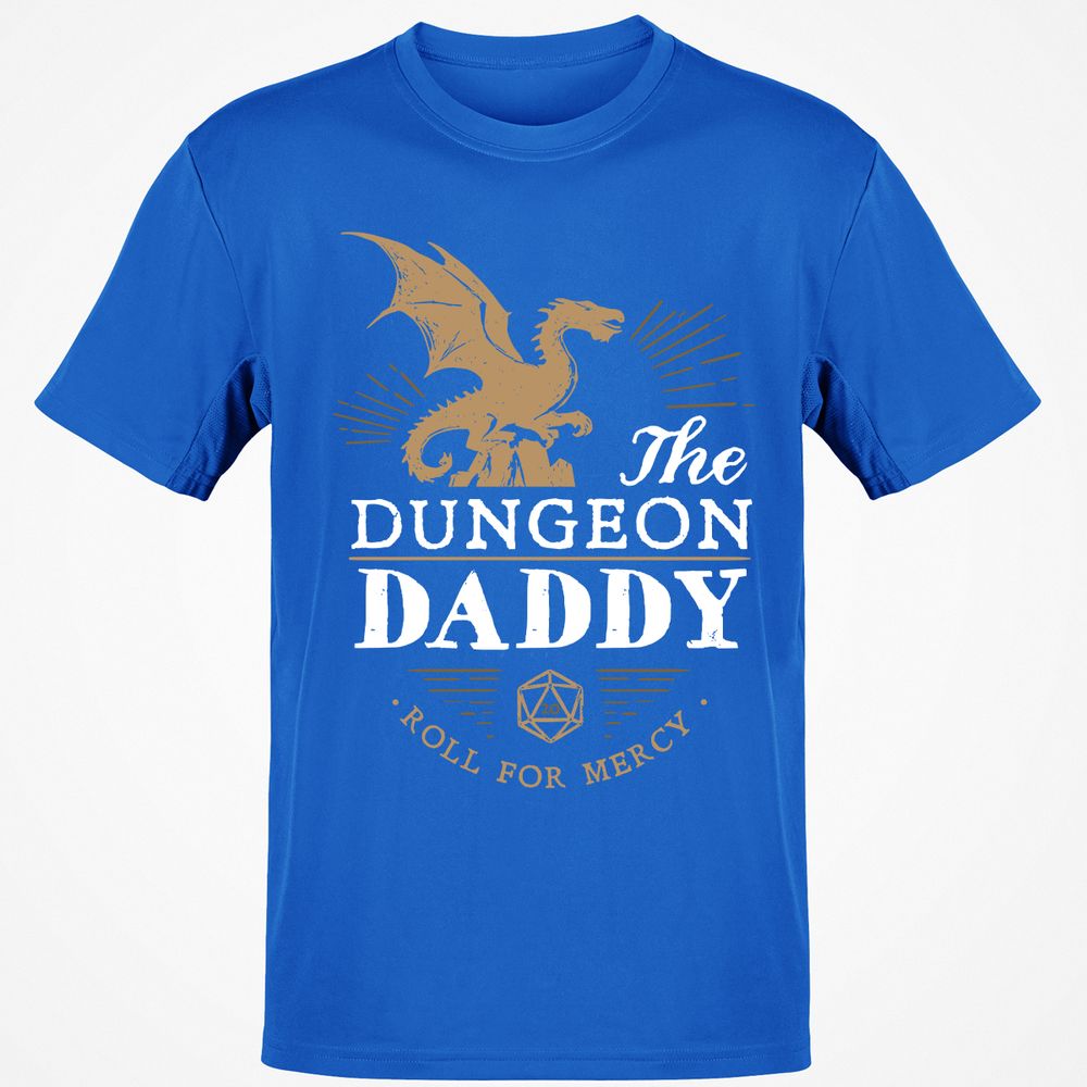 Dungeon Daddy Roll For Mercy Classic Unisex T-Shirt - Royal - 11