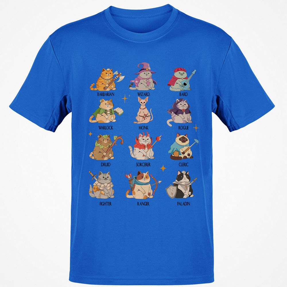Dungeons And Cats Classic Unisex T-Shirt - Royal - 11