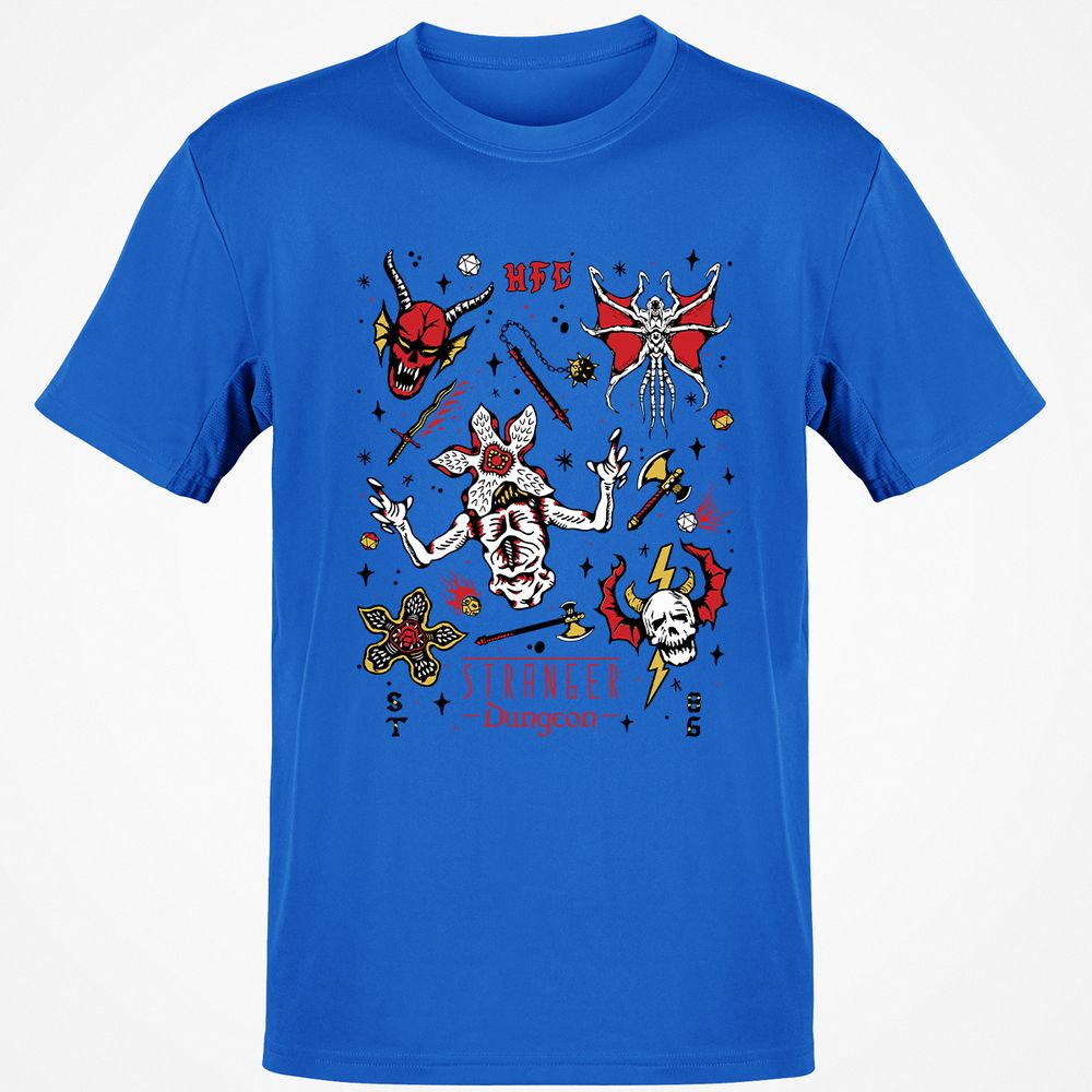 STRANGER DUNGEON Classic Unisex T-Shirt - Royal - 11