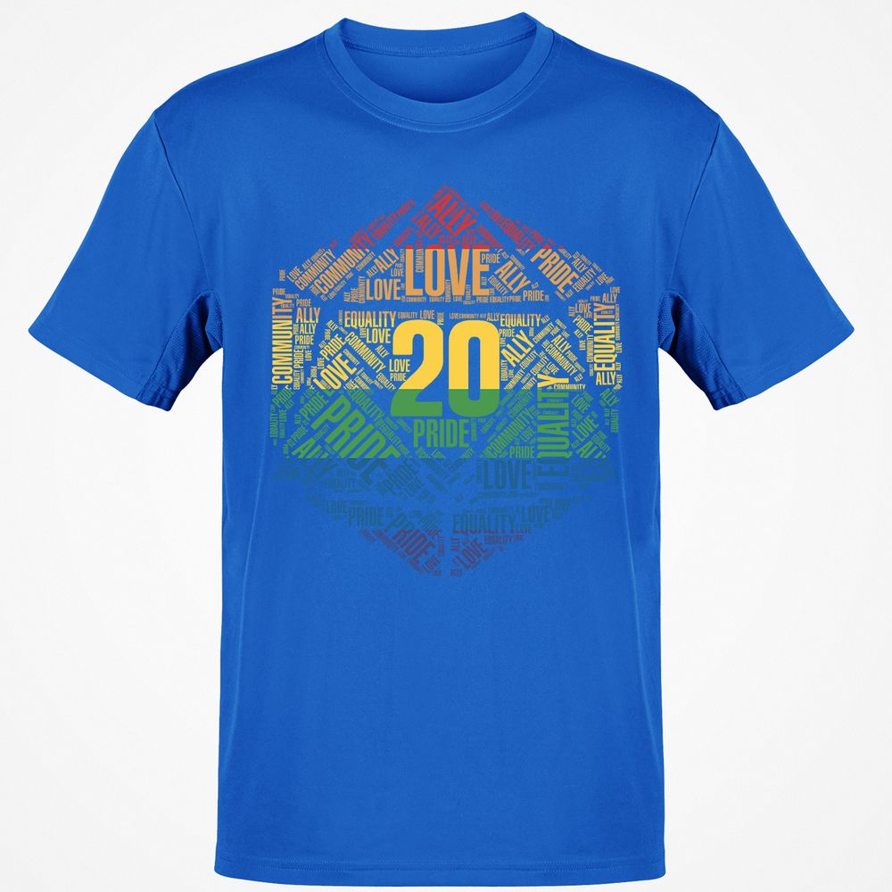 D20 Pride T-Shirt - Royal - 11