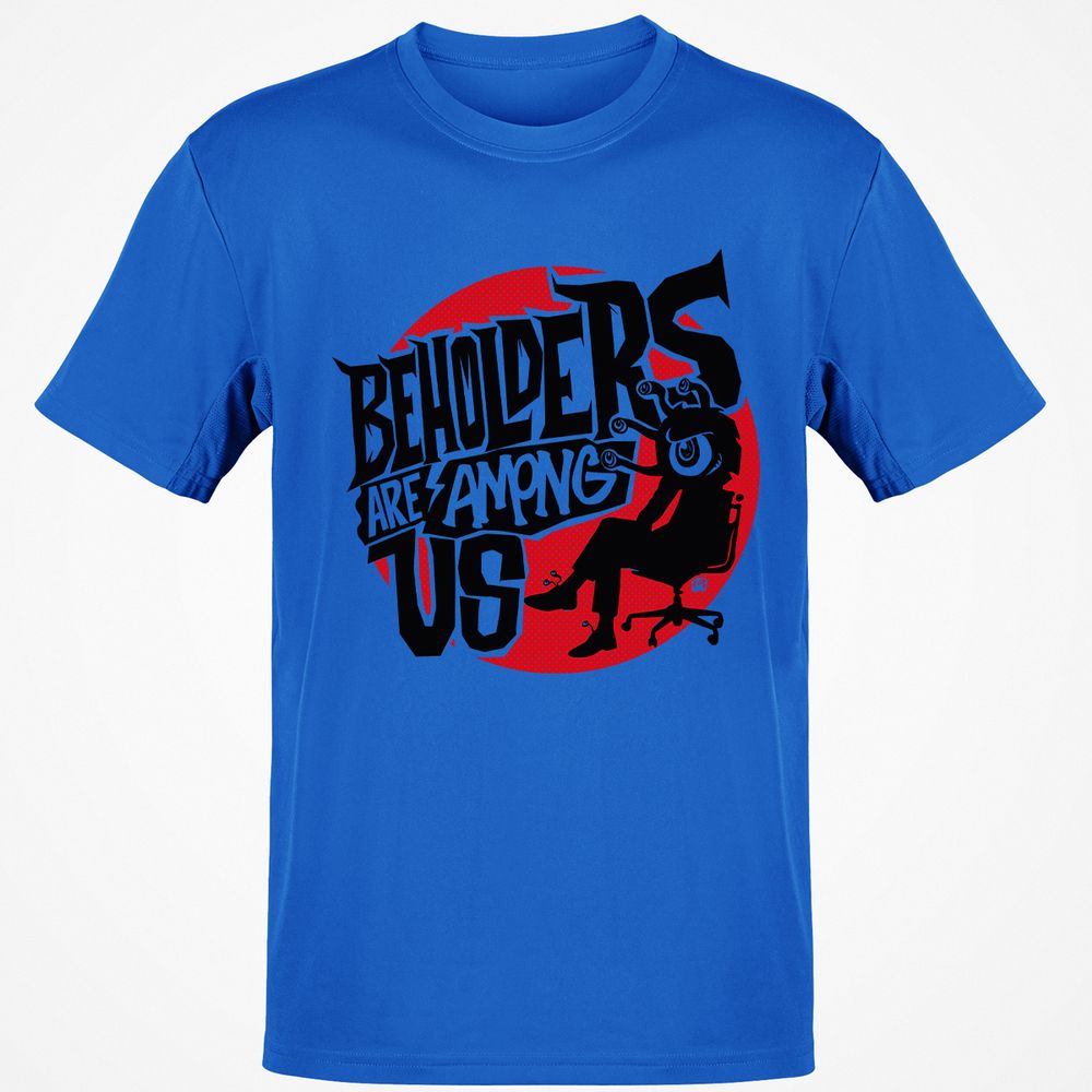 Beholders Are Among Us Classic Unisex T-Shirt - Royal - 11