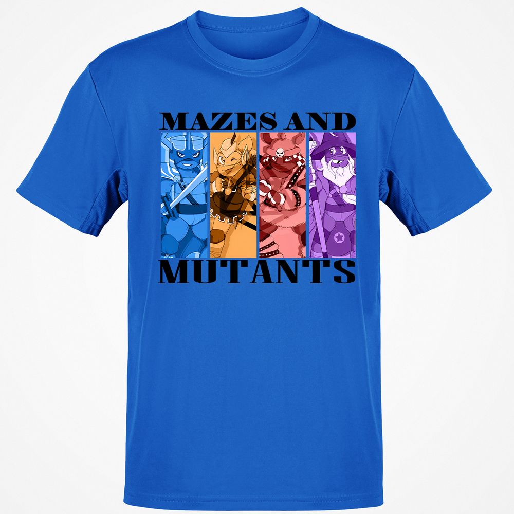 Mazes & Mutants Classic Unisex T-Shirt - Royal - 11