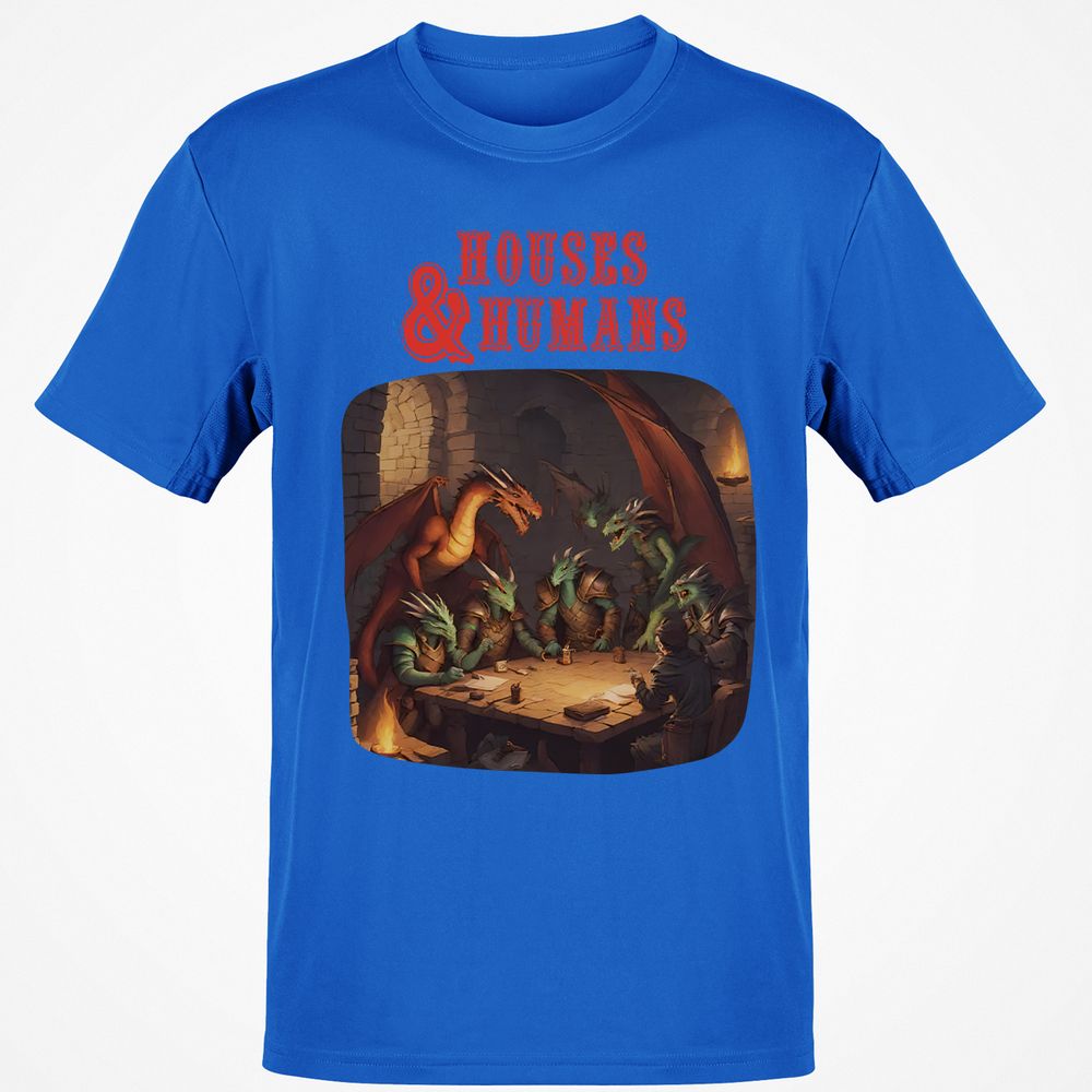 Houses And Humans Classic Unisex T-Shirt - Royal - 11