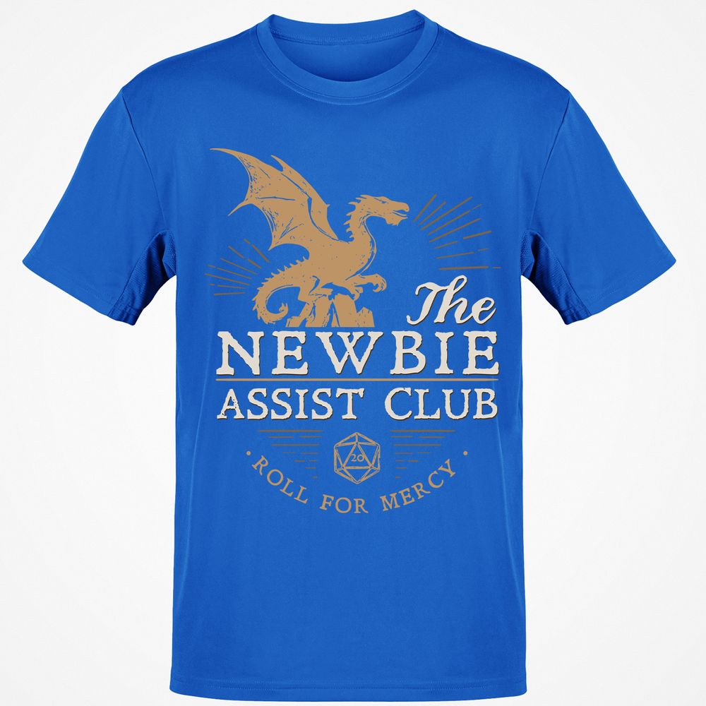The Newbie Assist Club Classic Unisex T-Shirt - Royal - 11