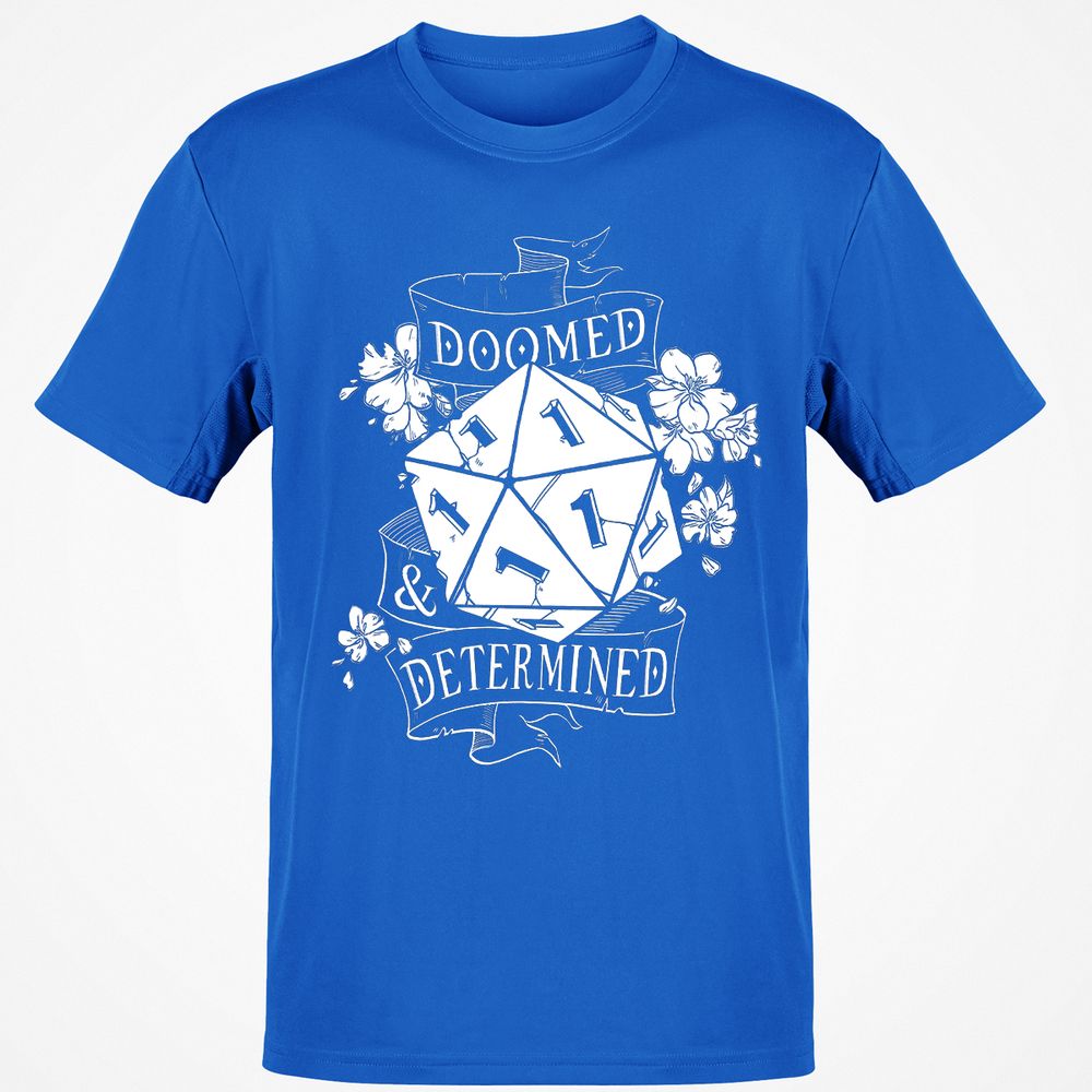 Doomed Determined RPG T-Shirt - Royal - 11