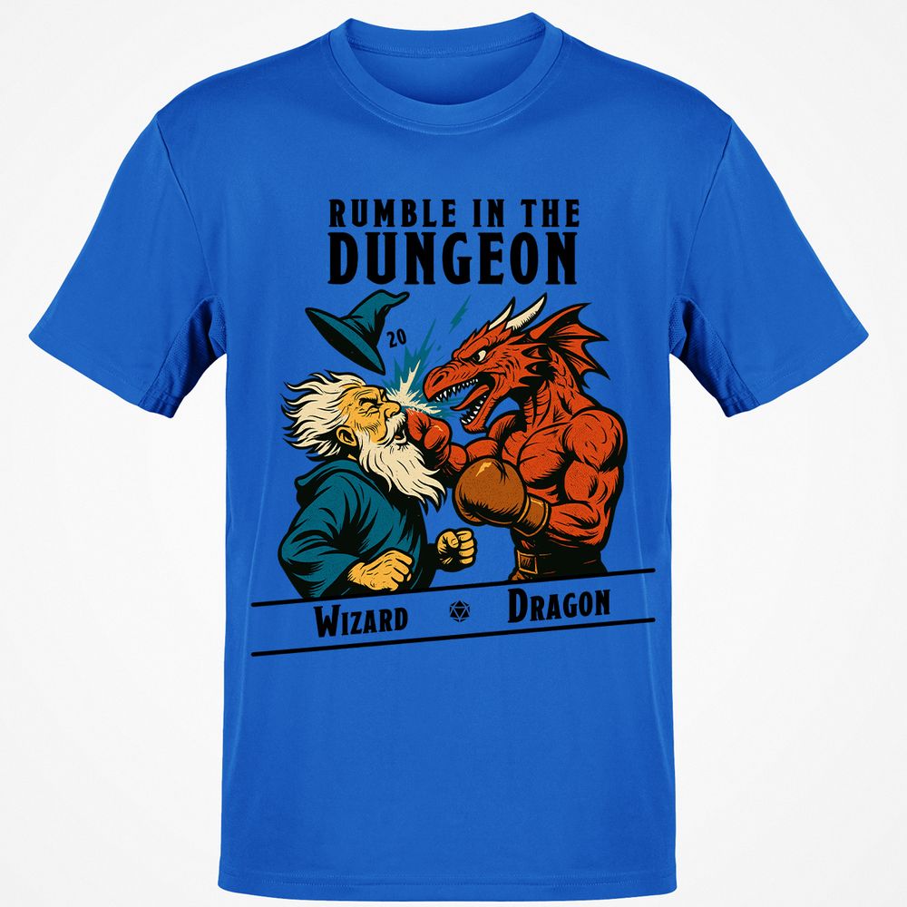 Rumble in the Dungeon Classic Unisex T-Shirt - Royal - 11