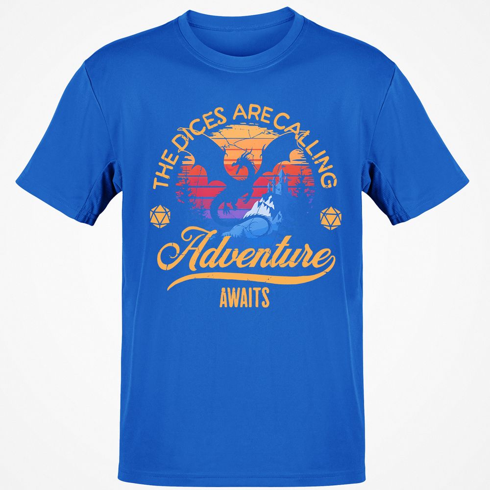 The Dices Are Calling Classic Unisex T-Shirt - Royal - 11
