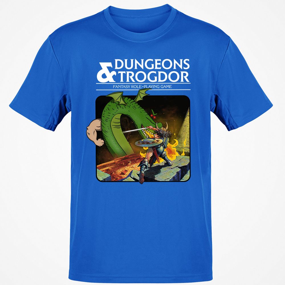 Trogdor Classic Unisex T-Shirt - Royal - 11