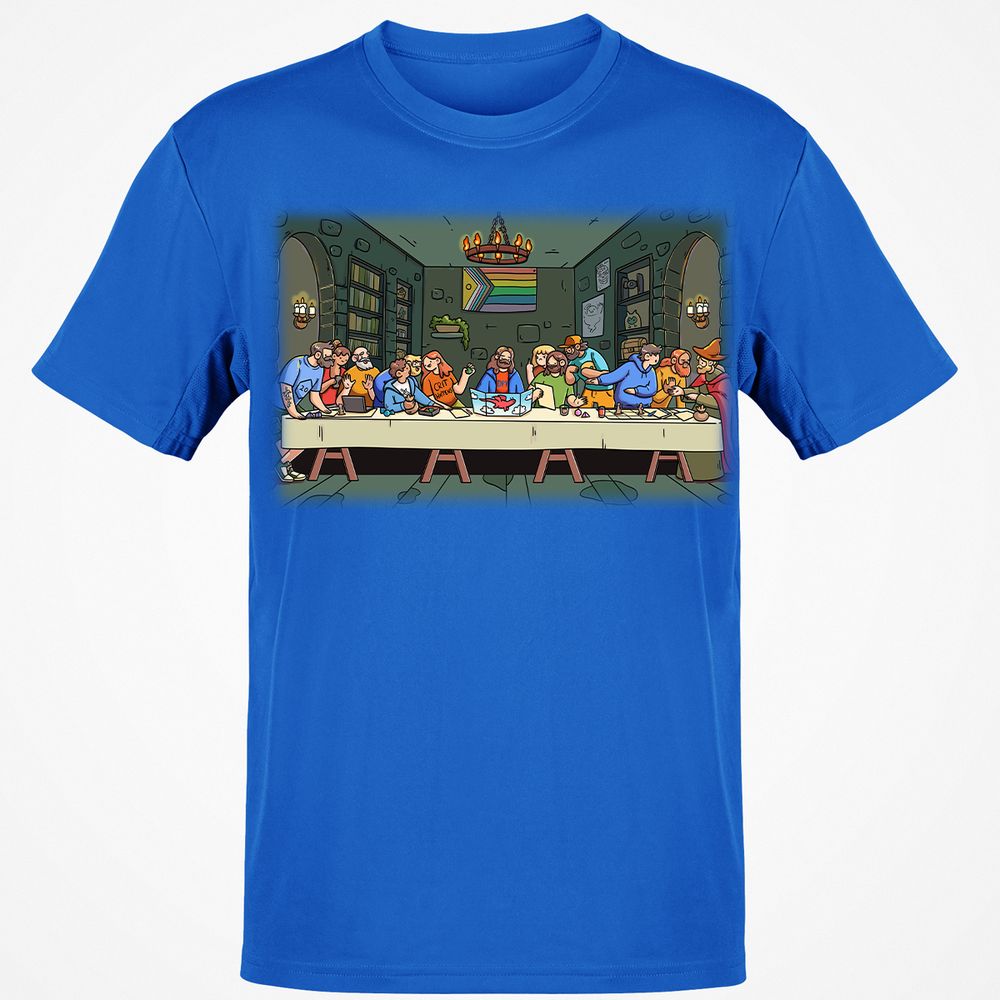 DnD Characters Pride Themed The Last Supper Shirt Classic Unisex T-Shirt - Royal - 11