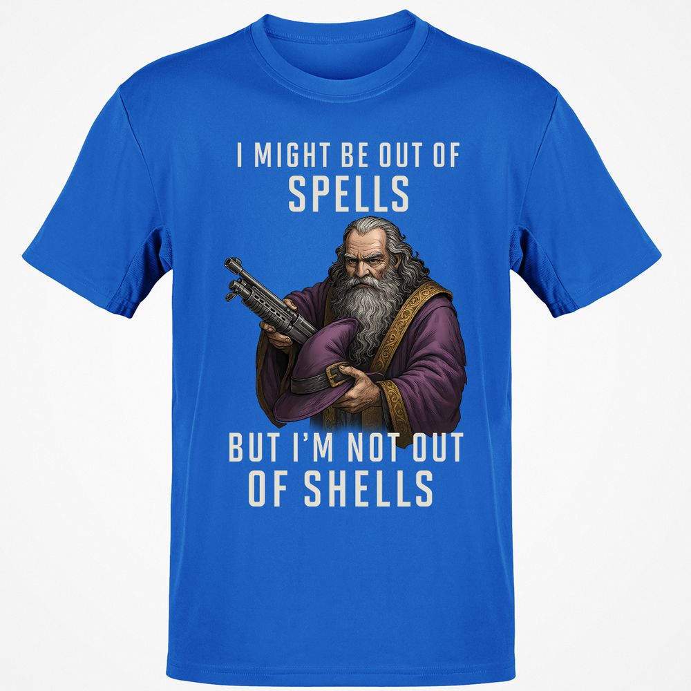 Not Out Of Shells Classic Unisex T-Shirt - Royal - 11