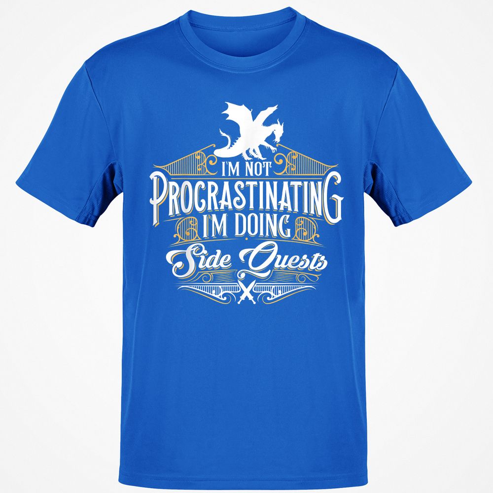 I'm Doing Side Quests T-Shirt - Royal - 11