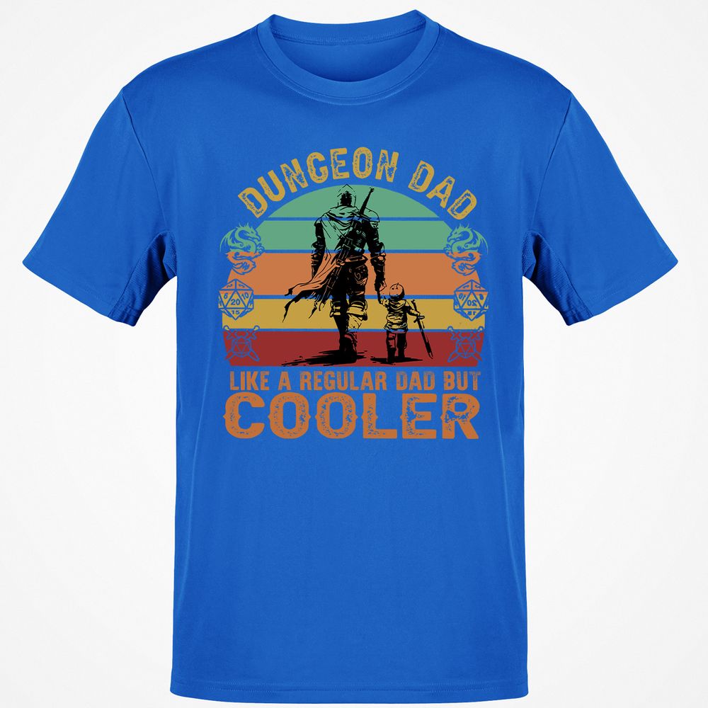 Dungeon Dad Like A Regular Dad Classic Unisex T-Shirt - Royal - 11