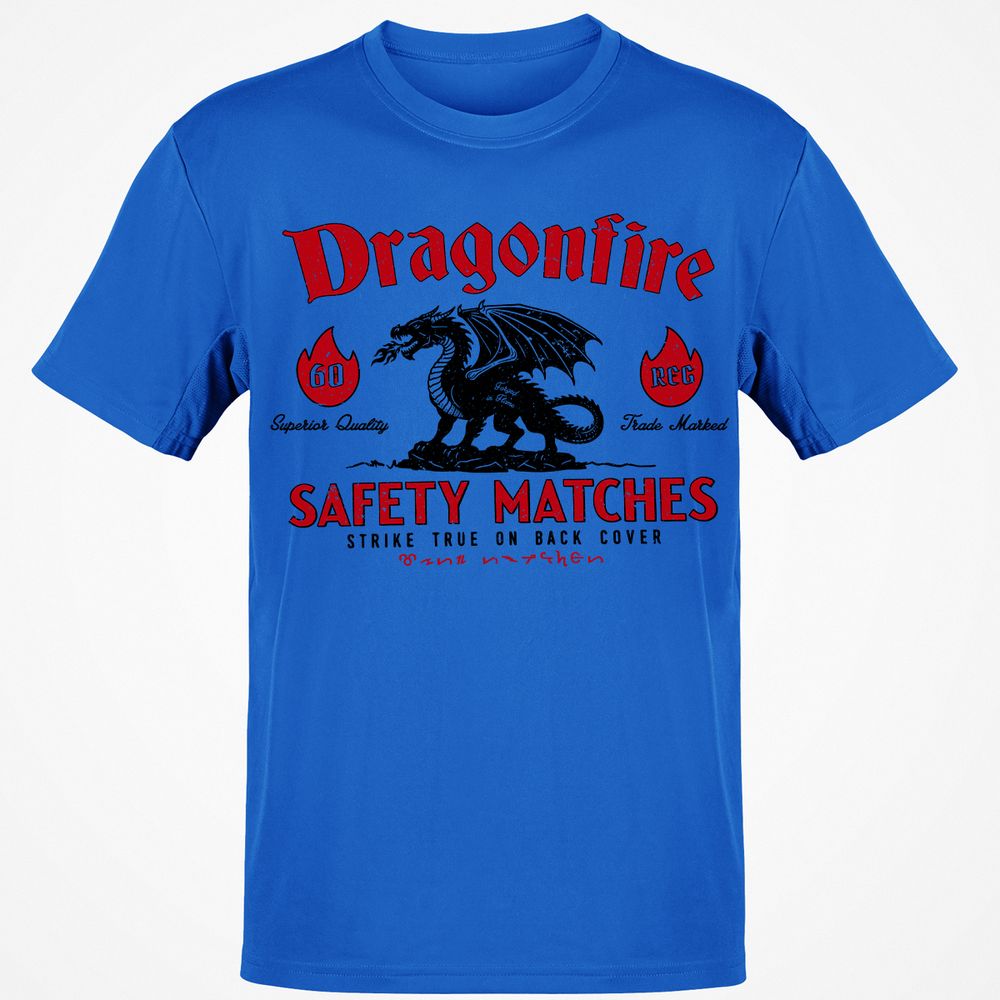 Dragonfire Classic Unisex T-Shirt - Royal - 11