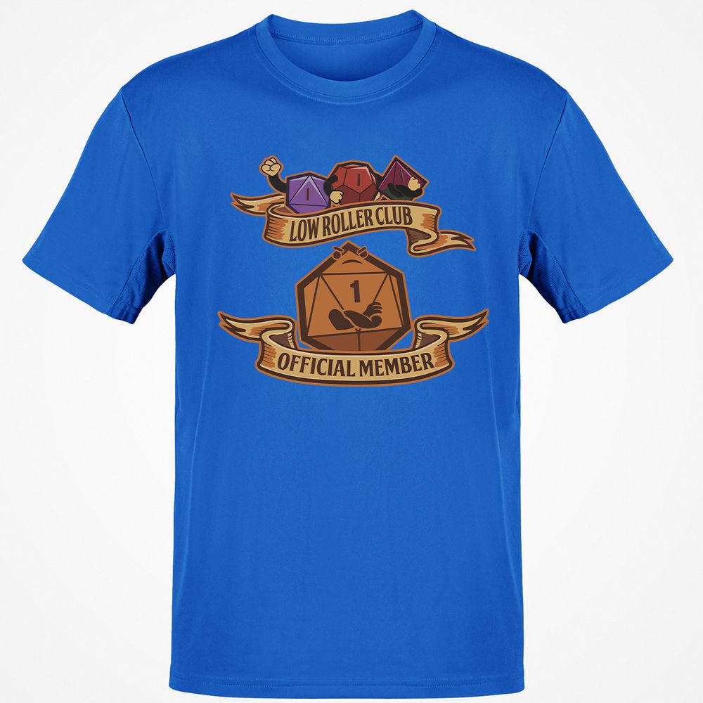 Low Roller Club Classic Unisex T-Shirt - Royal - 11