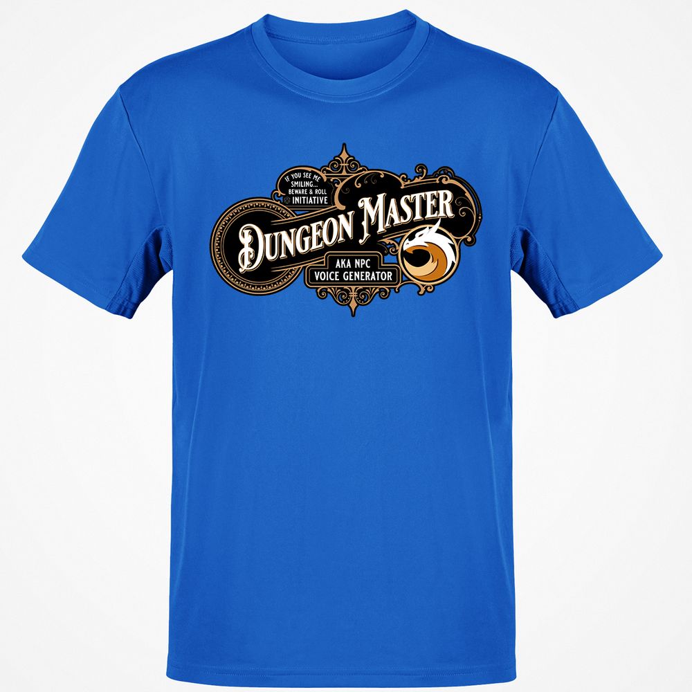 Dungeon Master Classic Unisex T-Shirt - Royal - 11