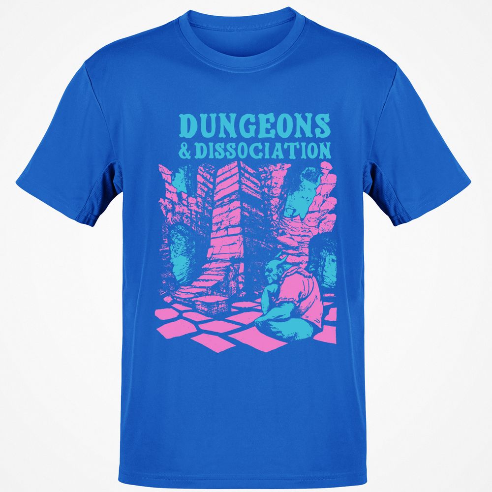Dungeons And Dissociation Classic Unisex T-Shirt - Royal - 11