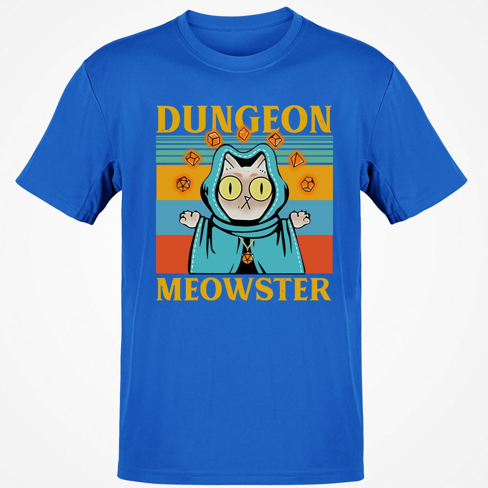 Dungeon Meowster Classic Unisex T-Shirt - Royal - 11