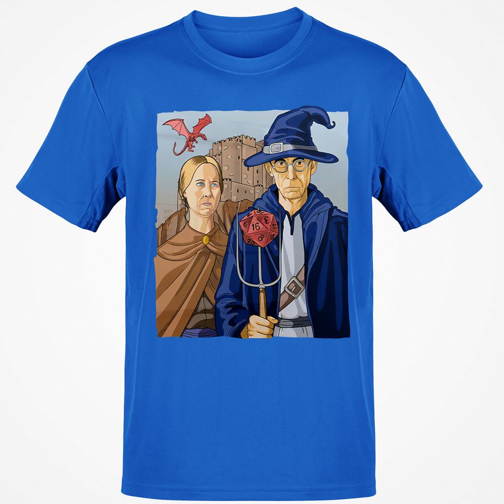 DnD Gothic Classic Unisex T-Shirt - Royal - 11