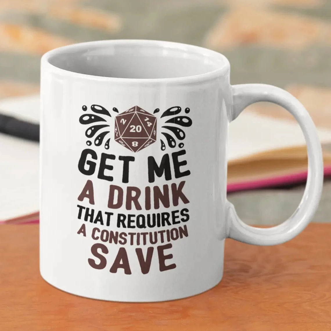 Get Me A Drink Ceramic Mug