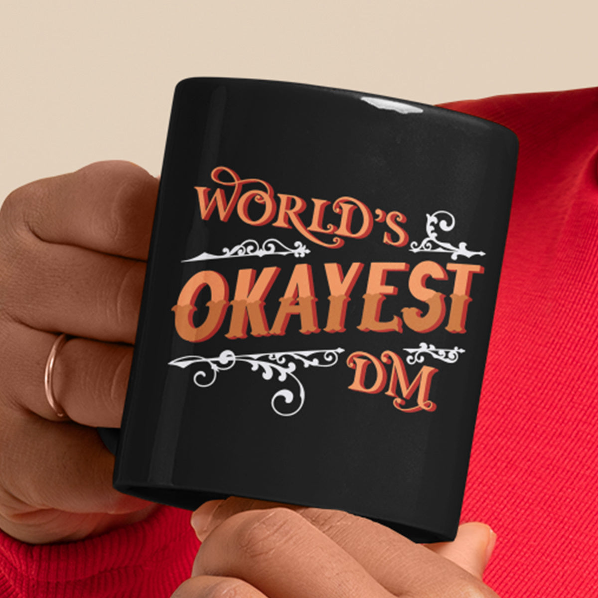World's Okayest DM Ceramic Mug