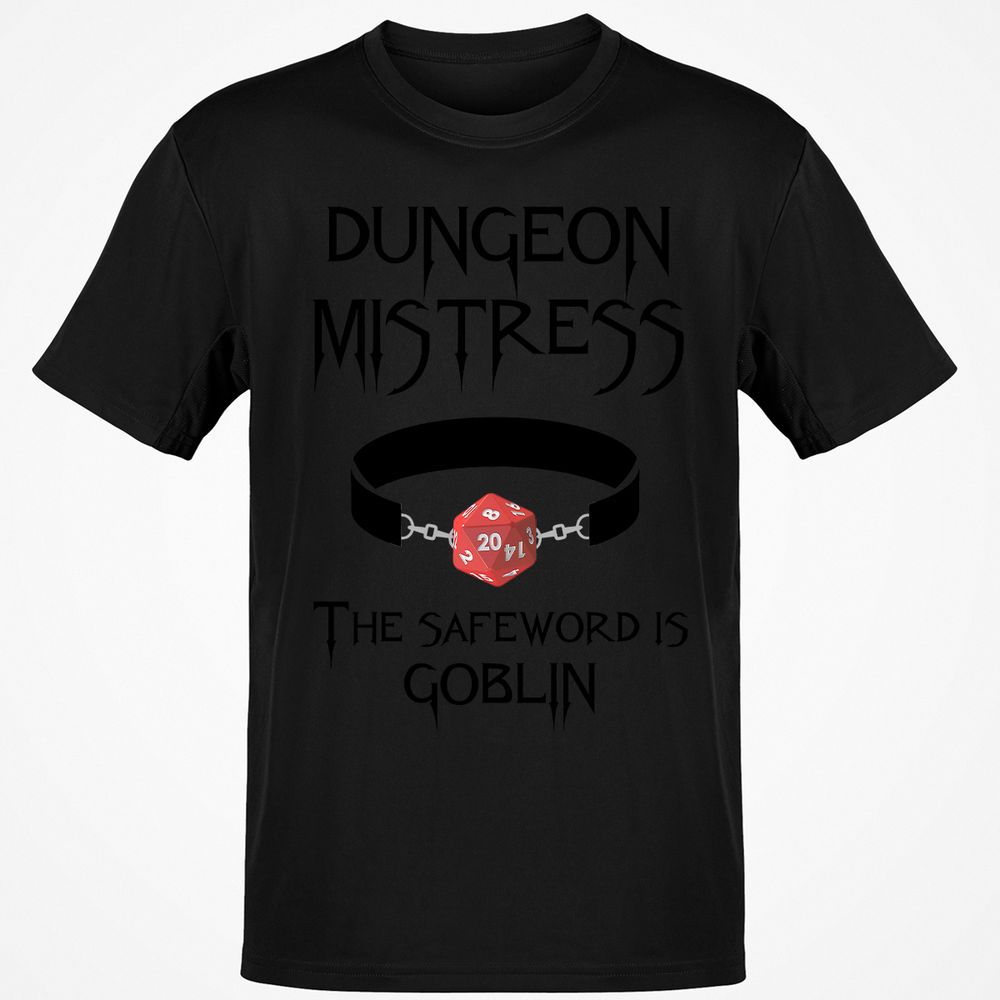 Dungeon Mistress Classic Unisex T-Shirt - Black - 12