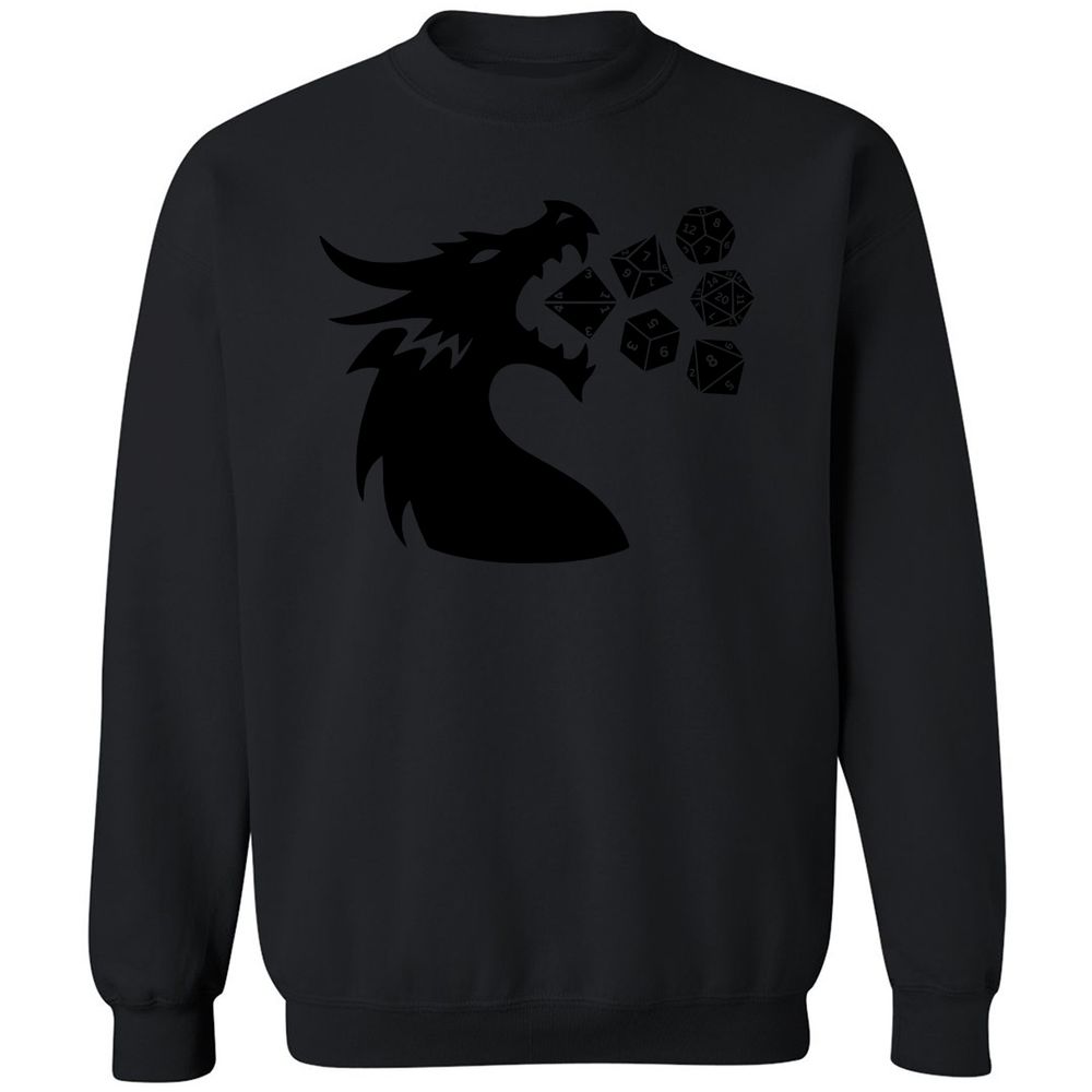 Pac And Dragon Classic Unisex Sweatshirt - Black - 12