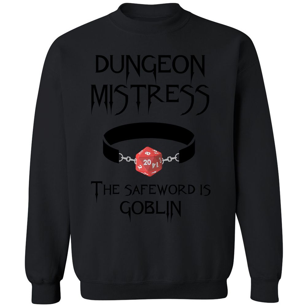 Dungeon Mistress Classic Unisex Sweatshirt - Black - 12