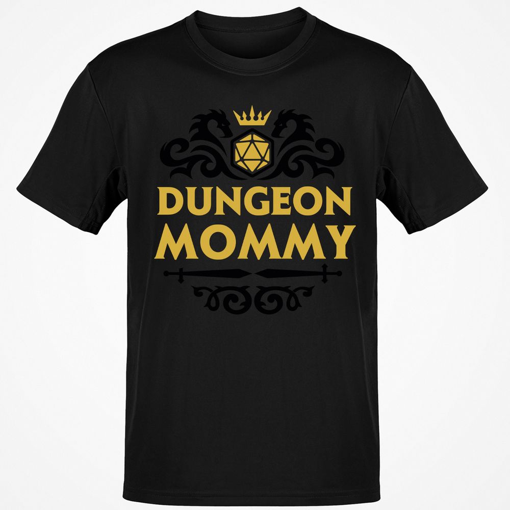 Dungeon Mommy Classic Unisex T-Shirt - Black - 12