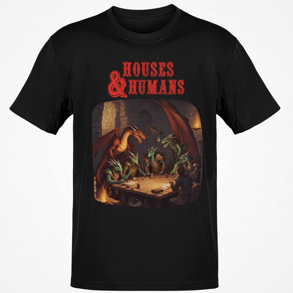 Houses And Humans Classic Unisex T-Shirt - Black - 12