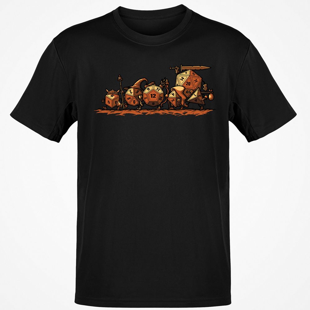 Fellowship Of The Dices T-Shirt - Black - 12