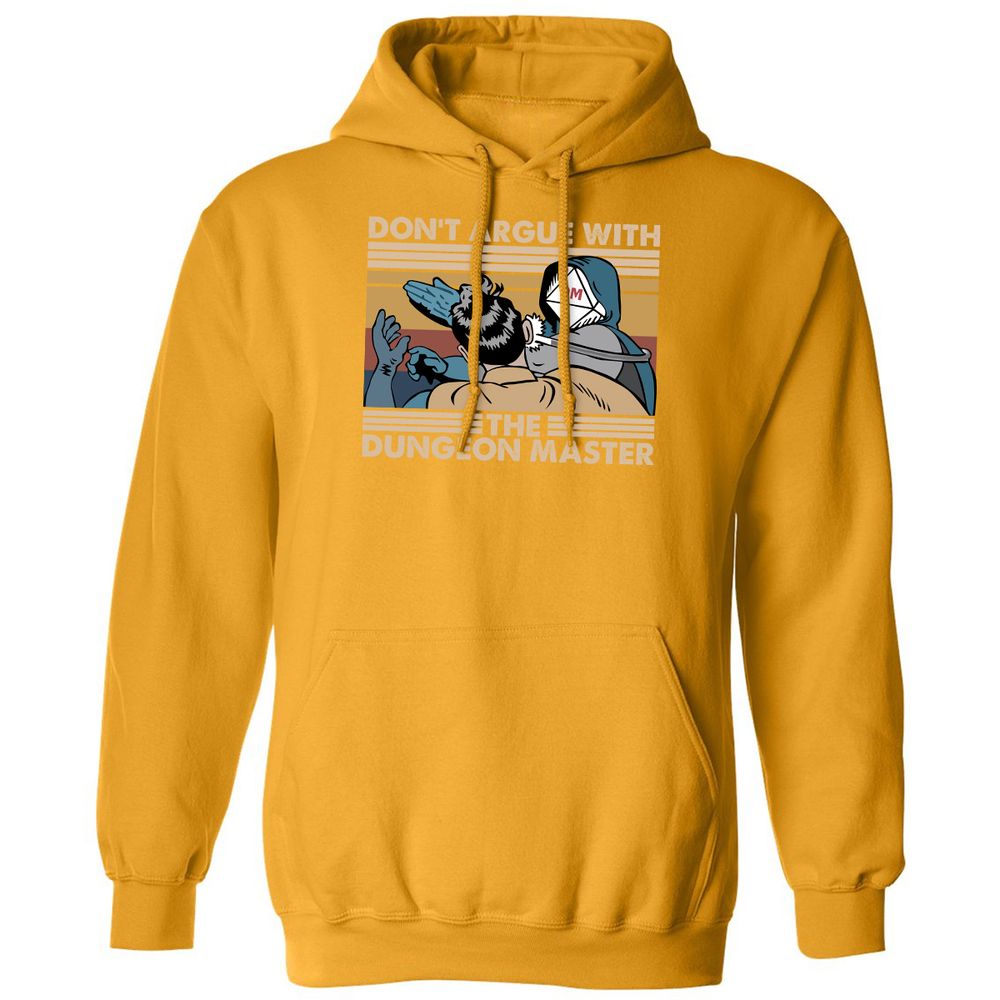 Don't Argue With The DM Classic Unisex Hoodie - Gold - 12