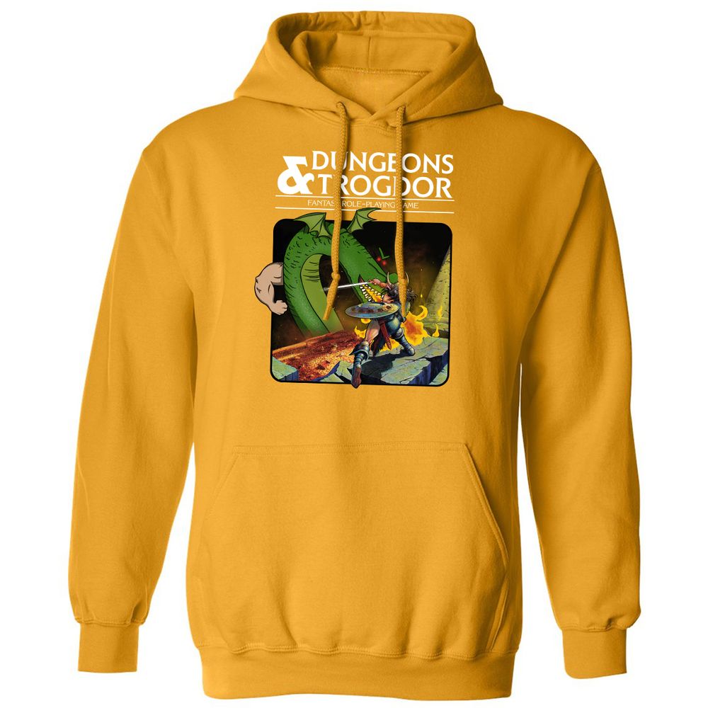 Trogdor Classic Unisex Hoodie - Gold - 12