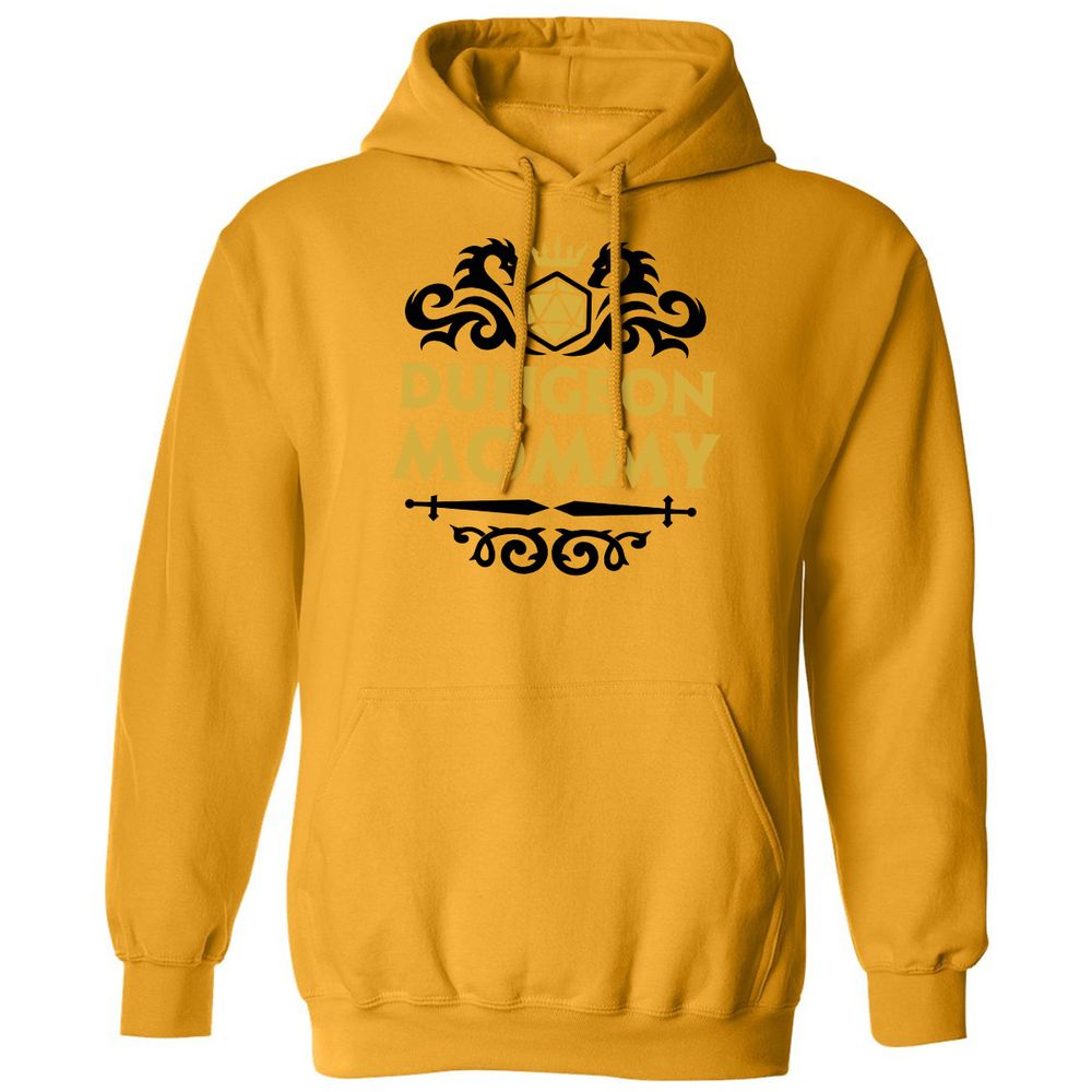 Dungeon Mommy Classic Unisex Hoodie - Gold - 12