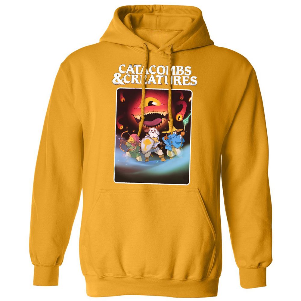 Catacombs & Creatures Classic Unisex Hoodie - Gold - 12