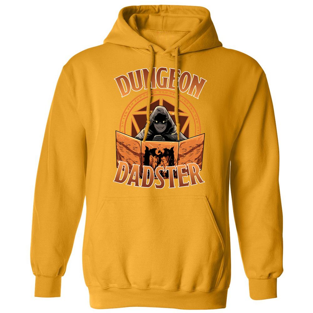 Dungeon Dadster Classic Unisex Hoodie - Gold - 12