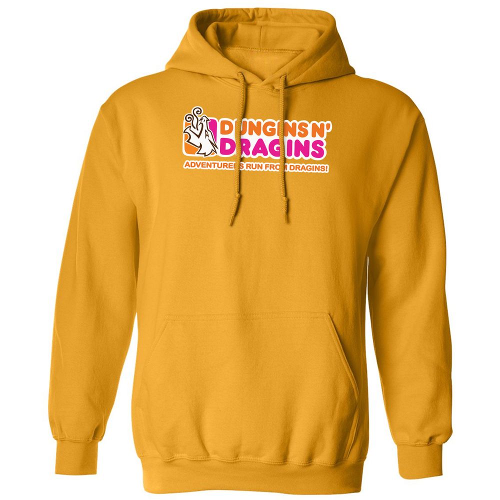 Dungins & Dragins Classic Unisex Hoodie - Gold - 12
