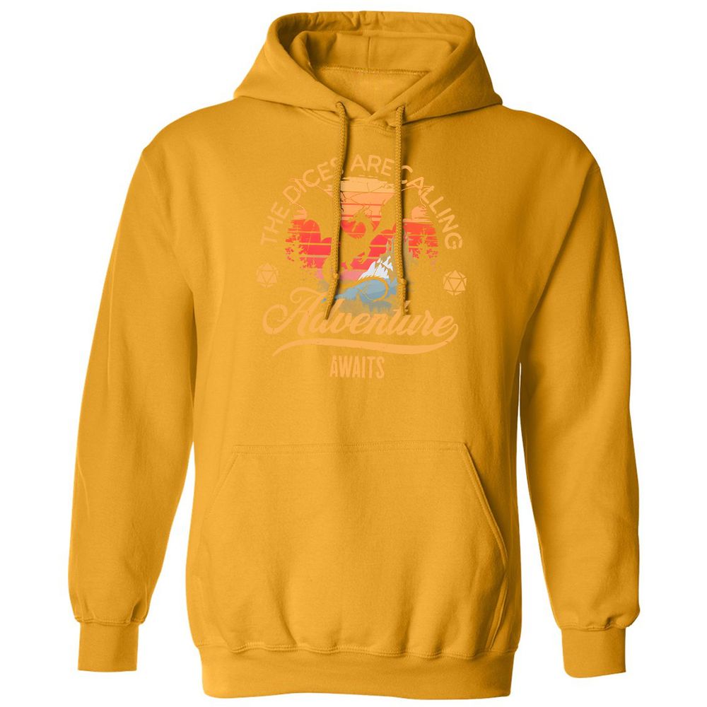 The Dices Are Calling Classic Unisex Hoodie - Gold - 12