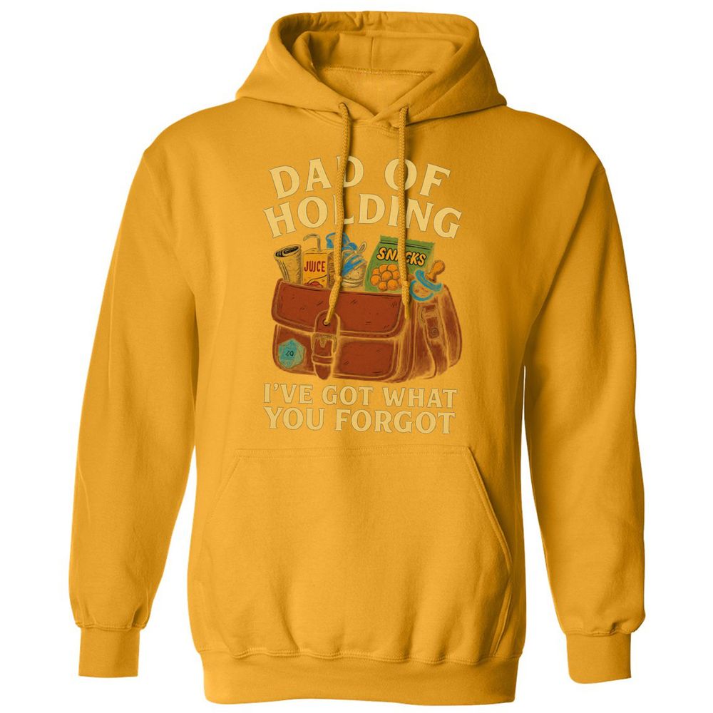 Dad Of Holding Classic Unisex Hoodie - Gold - 12