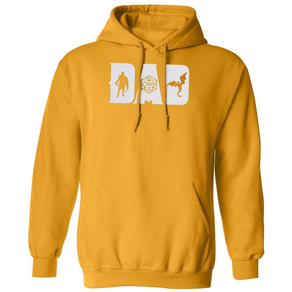 Dad Fathers Day Classic Unisex Hoodie - Gold - 12