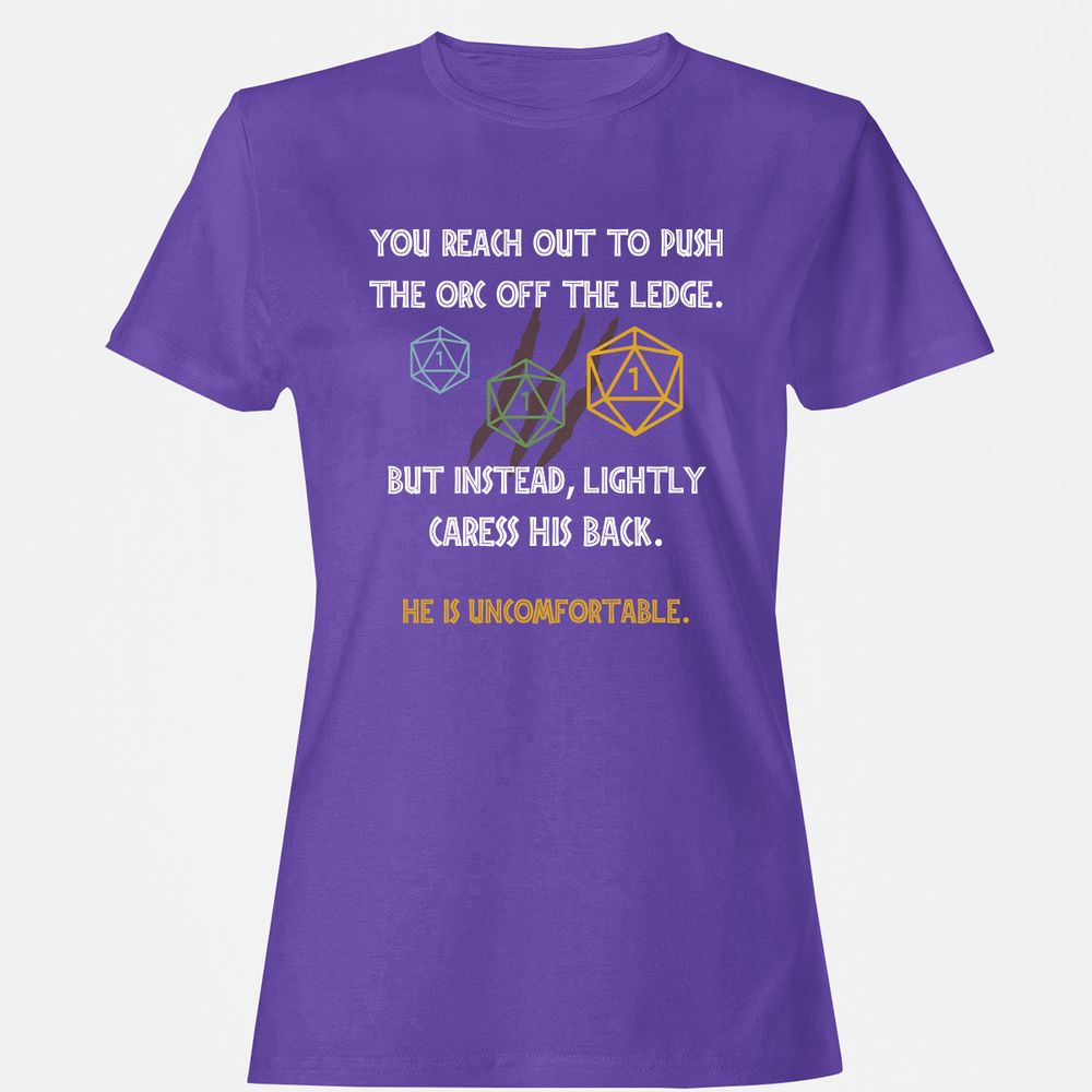 YOU REACH OUT TO PUSH Women's T-Shirt - Purple - 12