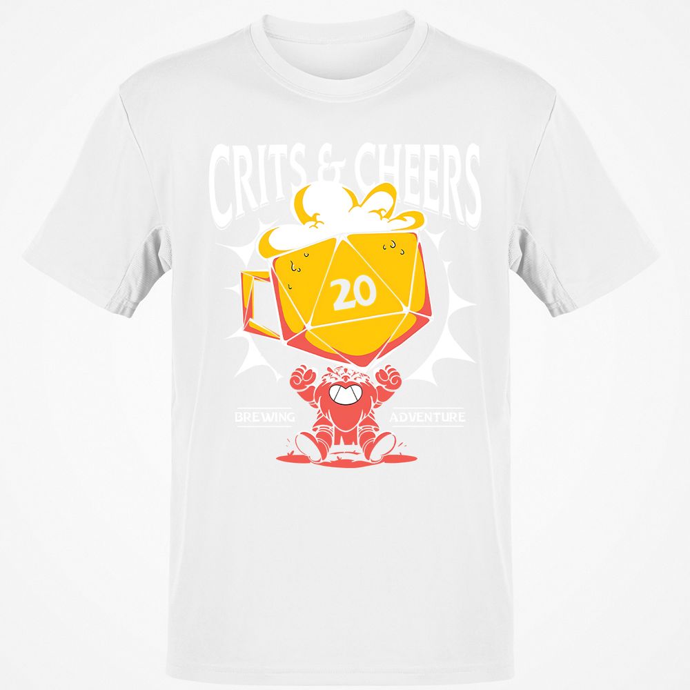 Crits & Cheers Classic Unisex T-Shirt - White - 12