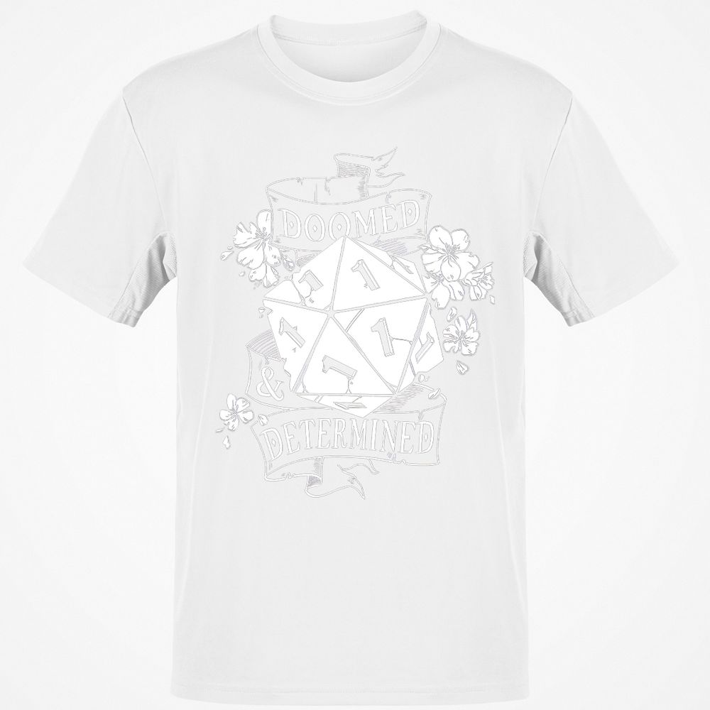 Doomed Determined RPG T-Shirt - White - 12