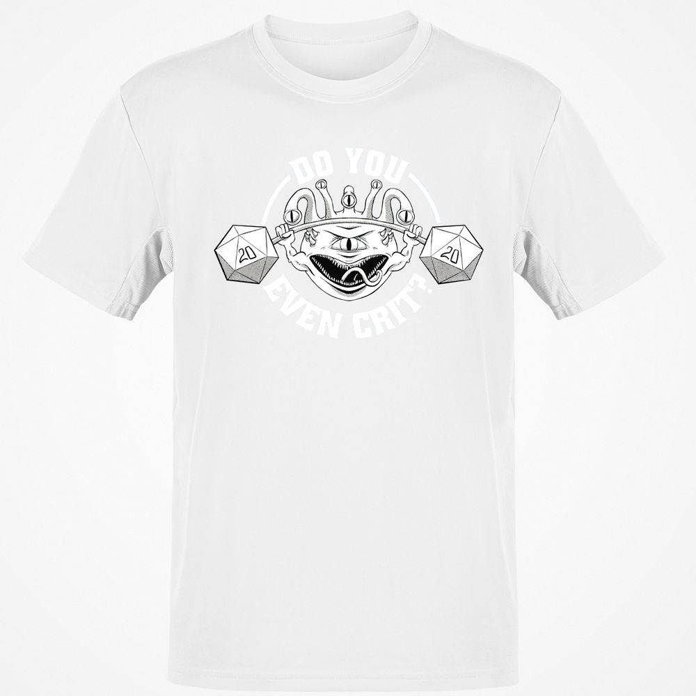 Do You Even Crit Classic Unisex T-Shirt - White - 12